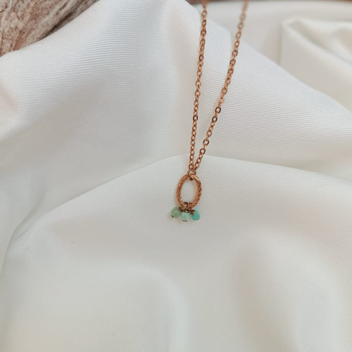 Chaîne Collier amazonite