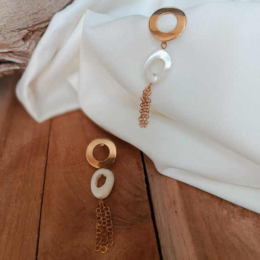 Galet Boucle d'oreille