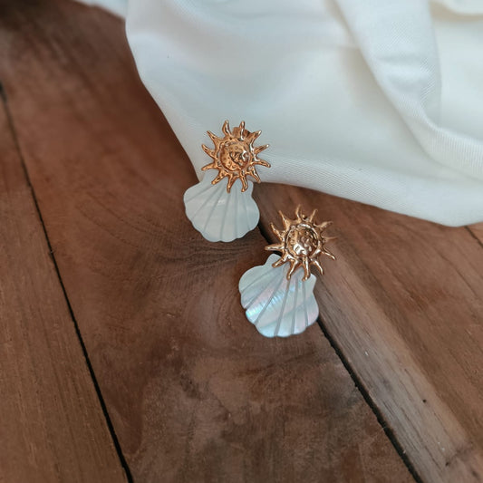 Soleil Boucle d'oreille